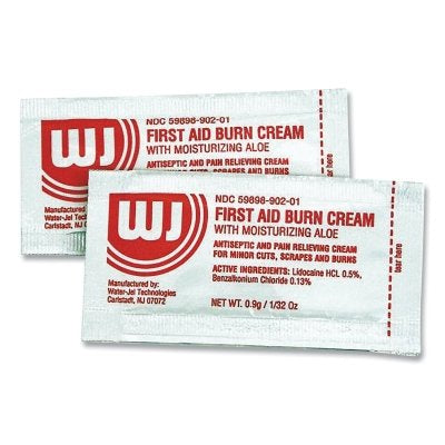 Honeywell North 20135 First Aid Burn Creams with Aloe  0.9 g  Packets
