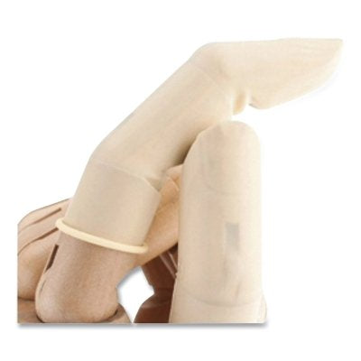 Honeywell North 115LWR/S North Powder-Free Latex Finger Cot, Small