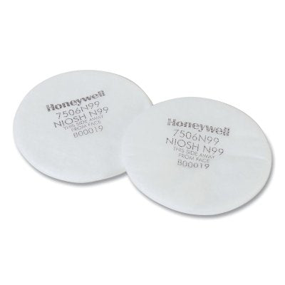Honeywell North 7506N99 N99 Filter  Resists Aerosol and Partictulates  for 5400  5500  7600  7700 Series  White
