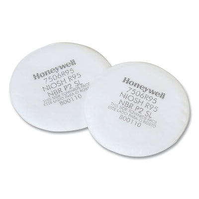Honeywell North 7506R95 Particulate Filters, R95, White
