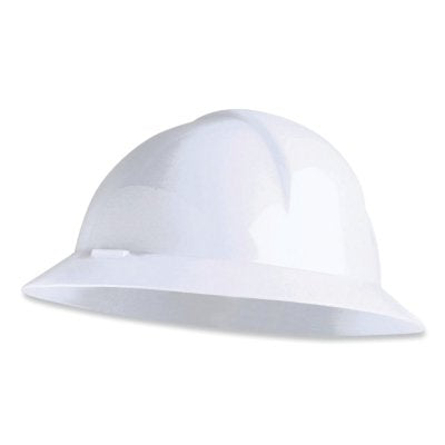 Honeywell North A119R090000 A119R Type II Hard Hat, 6 point suspension, Full Brim, Gray