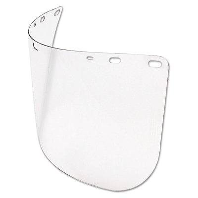 Honeywell North A815040 Die Cut Faceshields  Clear  15 1/2 in x 8 in  Polycarbonate