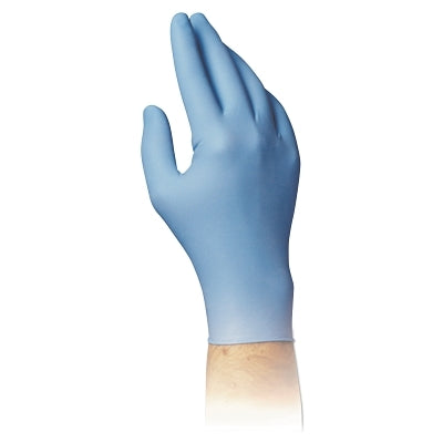 Honeywell North LA049PFXL Dexi-Task Disposable Powder Free Nitrile Gloves, 5 mil, X-Large, Blue