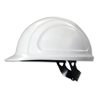 Honeywell North N10010000 North Zone N10 Quick Fit Hard Hat, 4 Point, Front Brim, White