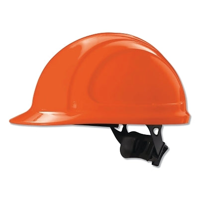 Honeywell North N10030000 North Zone N10 Quick Fit Hard Hat, 4 Point, Front Brim, Orange