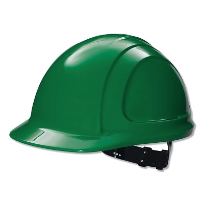 Honeywell North N10040000 North Zone N10 Quick Fit Hard Hat, 4 Point, Front Brim, Green