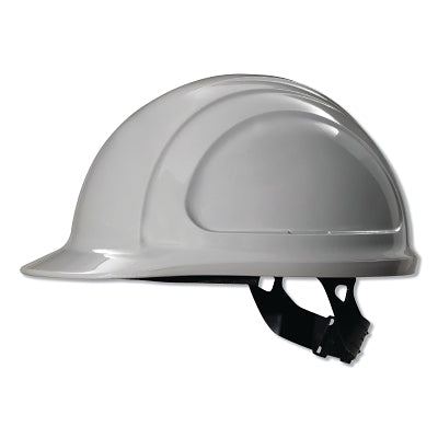 Honeywell North N10090000 North Zone N10 Quick Fit Hard Hat, 4 Point, Front Brim, Gray