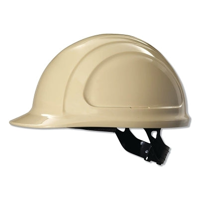 Honeywell North N10100000 North Zone N10 Quick Fit Hard Hat, 4 Point, Front Brim, Tan