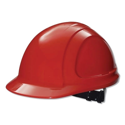 Honeywell North N10150000 North Zone N10 Quick Fit Hard Hat, 4 Point, Front Brim, Red