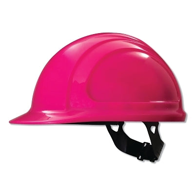 Honeywell North N10200000 North Zone N10 Quick Fit Hard Hat  4 Point  Front Brim  Hot Pink