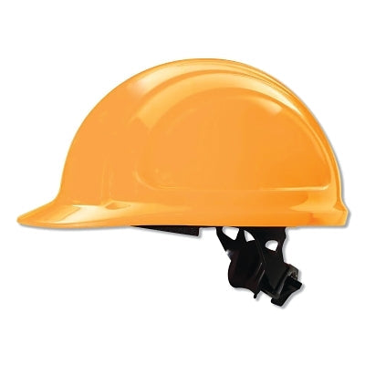 Honeywell North N10460000 North Zone N10 Quick Fit Hard Hat, 4 Point, Front Brim, Hi-Vis Orange