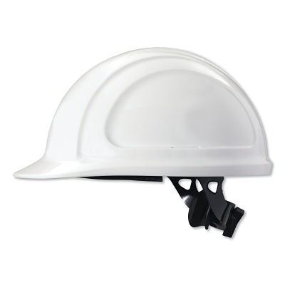 Honeywell North N10R010000 North Zone N10 Ratchet Hard Hat, 4 Point, Front Brim, White