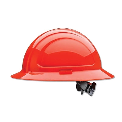 Honeywell North N20R150000 North Zone N20 Full Brim Hard Hat  Ratchet  Red