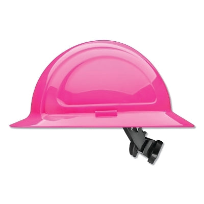 Honeywell North N20R200000 North Zone N20 Full Brim Hard Hat  Ratchet  Hot Pink