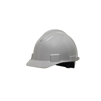 Honeywell North NSB10009 Short Brim Hard Hat  4-point Ratchet Suspension  Non-Vented  Gray