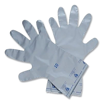 Honeywell North SSG/9-V Silver Shield Chemical-Resistant Gloves, Size 9, Vend Pack, Silver