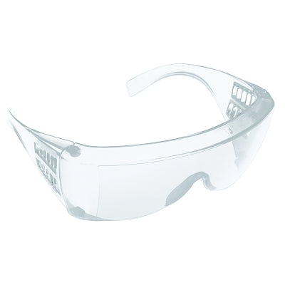 Honeywell North T18000 Norton 180° Safety Glasses, Clear Lens, Anti-Scratch/Anti-Static/UV, Clear Frame