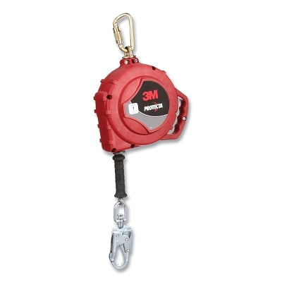 3M 7012819395 Protecta Self-Retracting Lifelines, 3590040, 66 ft, Swivel Snap Hook, Galvanized Steel Cable, Single Leg, 420 lb