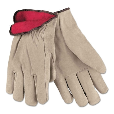 MCR Safety 3150L Drivers Gloves, Premium Grade Cowhide, Large, Jersey Lining
