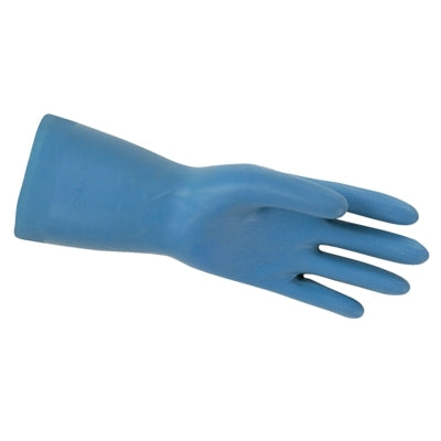 MCR Safety 5290B Unsupported Latex Gloves  9 - 9.5  Latex  Blue