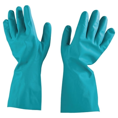 MCR Safety 5310 Unsupported Nitrile Gloves  Straight; Gauntlet Cuff  Unlined  Size 10  11mil