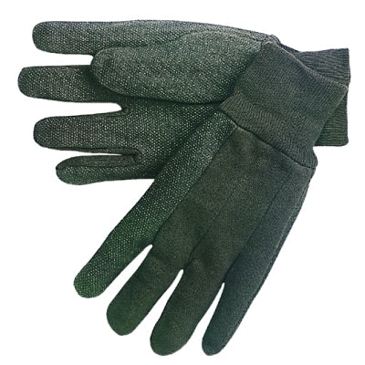 MCR Safety 7800 Dotted-Palm Cotton Jersey Gloves  Large