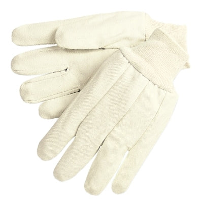 MCR Safety 8300C Cotton Canvas Gloves  Mens-One Size  Knit-Wrist Cuff