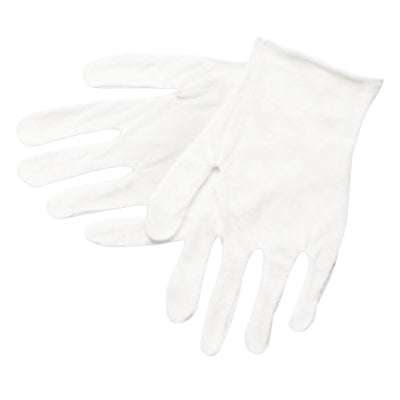MCR Safety 8600C Lisle Cotton Inspector Gloves  100% Cotton   Large