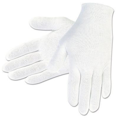 MCR Safety 8610C Lisle Cotton Inspector Gloves  100% Cotton  Small