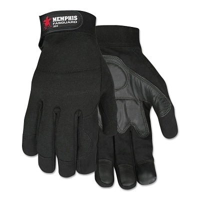 MCR Safety 903S Fasguard Multi-Task Gloves, Black, Small