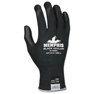 MCR Safety 9178NFL 9178NF Cut Protection Gloves  Large  Black
