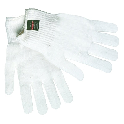 MCR Safety 9620 Thermostat String Knit Gloves  Knit-Wrist  One Size Fits All White