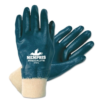 MCR Safety 9781S Predalite Nitrile Gloves  Small  Blue