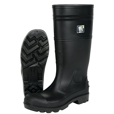 MCR Safety VBS12014 PVC Boot  Size 14  16 in  Black