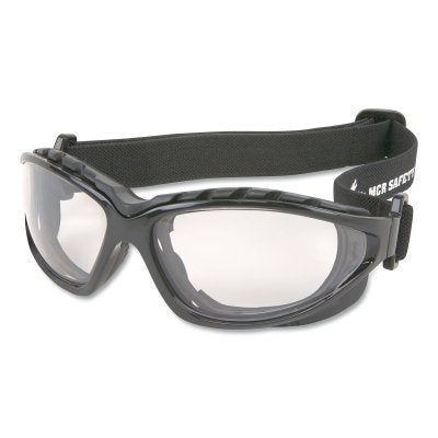 MCR Safety RP310PF Swagger RP3 Series Safety Glasses  Clear Lens  Polycarbonate  Anti-Fog Coating  Black Frame