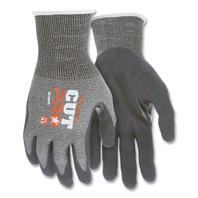 MCR Safety VP9278NFXL CutPro 9278NF 18-ga HyperMax Nitrile-Foam Coated Gloves, Gray, X-Large