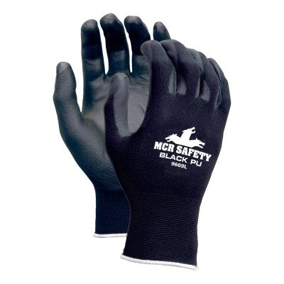 MCR Safety VP9669XL NXG PU Coated Work Gloves, X-Large, Black, Vending Machine Pack
