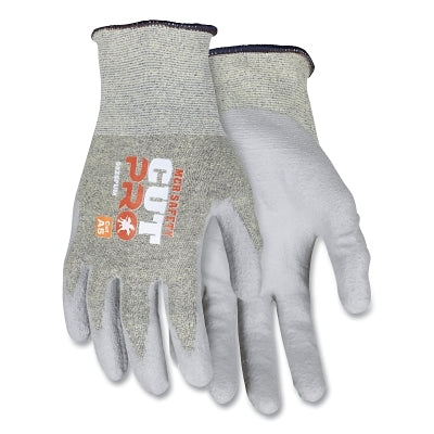 MCR Safety VP9828PUXXL CutPro 9828PU 18-ga ARX PU Coated Gloves, 2X-Large, Green/Gray, Vend Pack