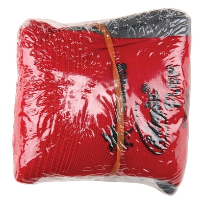 MCR Safety VPN9680L Ninja Flex Nylon Shell Gloves, Large, Red/Gray