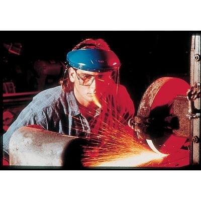 MCR Safety 181640A Universal Faceshield  Uncoated  Clear  PETG  16 in L x 8 in H  Aluminum Bound