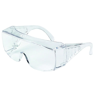 MCR Safety 9800B Yukon Uncoated Protective Eyewear  Clear Polycarb Lens/Frame 140mm Temple