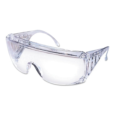 MCR Safety 9800D Yukon Uncoated Protective Eyewear Clear Polycarb Lens/Frame 140mm Temple