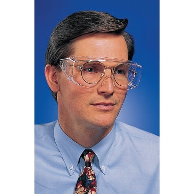 MCR Safety 9810XL Yukon 9810XL Protective Eyewear  Clear Coated Polycarbonate Lenses  Clear Frame