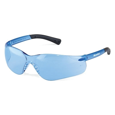 MCR Safety BK313 BearKat BK3 Series Safety Glasses  Light Blue Lens  Duramass Scratch-Resistant  Light Blue Frame