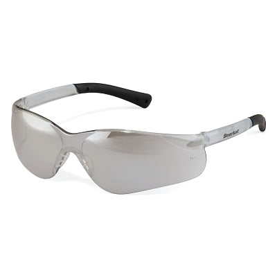 MCR Safety BK319 BearKat BK3 Series Safety Glasses  Indoor/Outdoor Clear Mirror Lens  Duramass Scratch-Resistant  Clear Frame