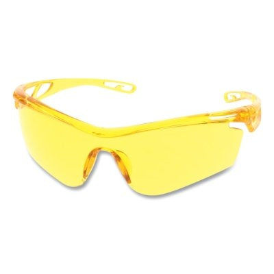 MCR Safety CL419 Checklite CL4 Series Safety Glasses  Polycarbonate I/O Clear Mirror Lens  Polycarbonate Clear Frame  Duramass Hard Coat