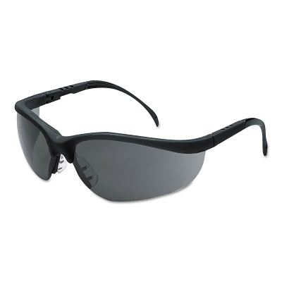 MCR Safety KD112AF Klondike KD1 Series Protective Eyewear  Gray Polycarbonate Lens  UV-AF Anti-Fog  Black Nylon Frame