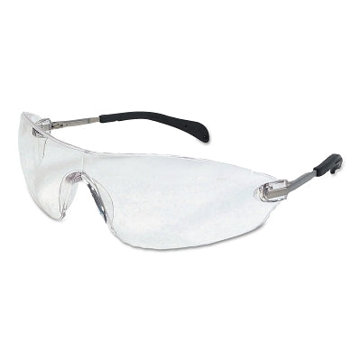 MCR Safety S2210 Blackjack Elite Protective Eyewear  Clear Lens  Duramass HC  Clear Frame