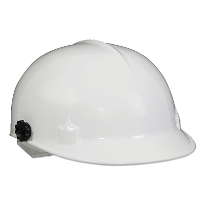 Jackson Safety 20186 BC 100 Bump Cap  4-Point Pinlock  Front Brim  White  Includes Face Shield Attachment
