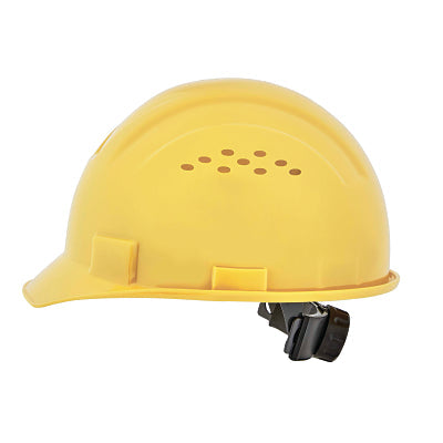 Jackson Safety 20221 Advantage Series Cap Style Slotted Vented and Non-Vented  4 pt Rapid Dial  Vented  Yellow